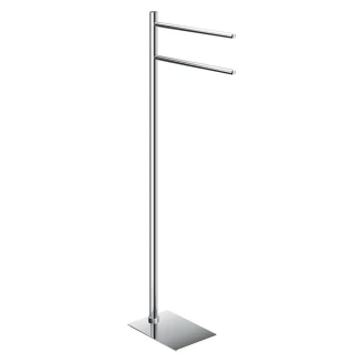 Fritstående Håndklædeholder <strong>Loa</strong>  Krom Blank