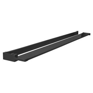 Hylde til Brusevæg <strong>Tirva</strong>  60-140 cm Sort Mat