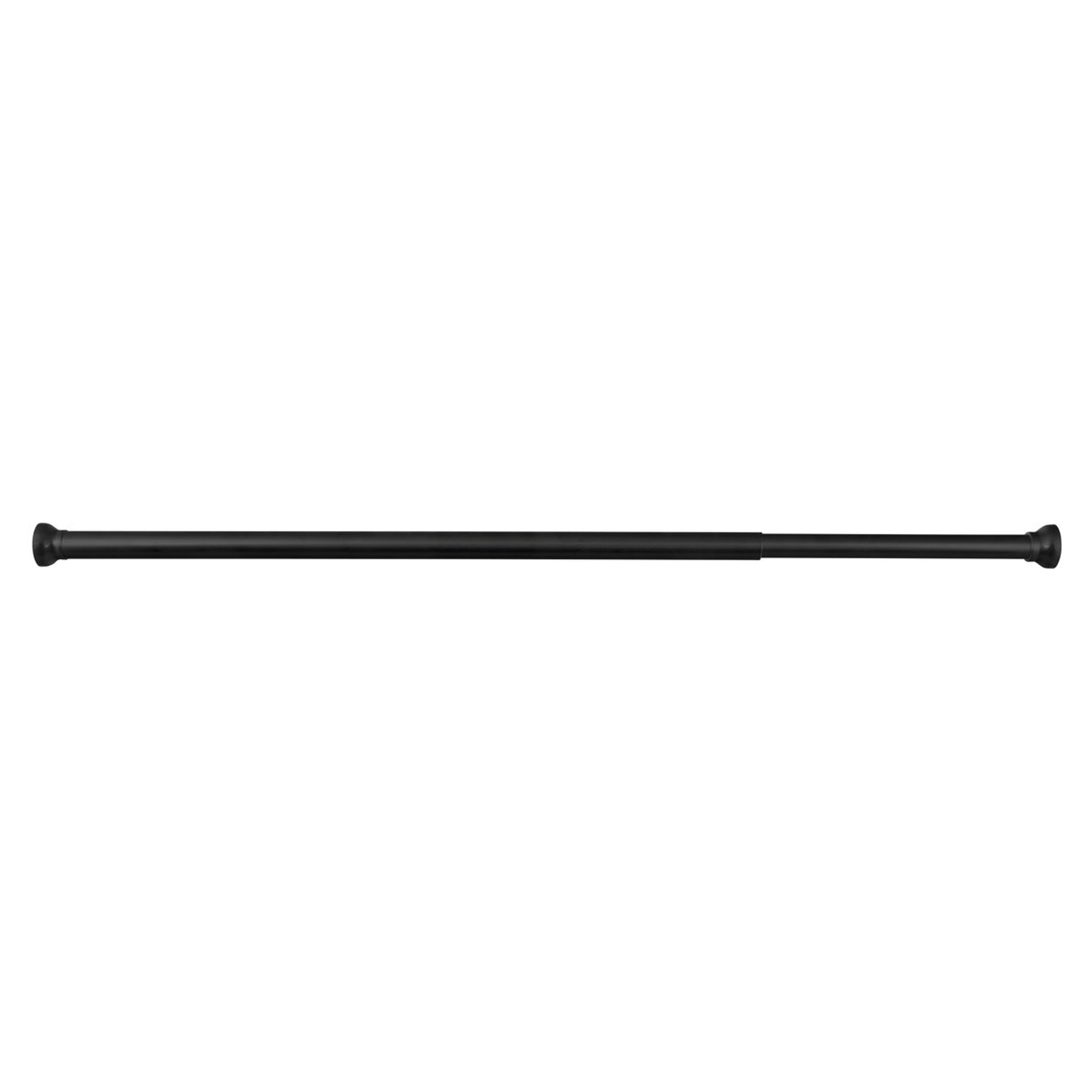 Teleskopisk Forlængerstang Axero Sort Mat 118-215 cm
