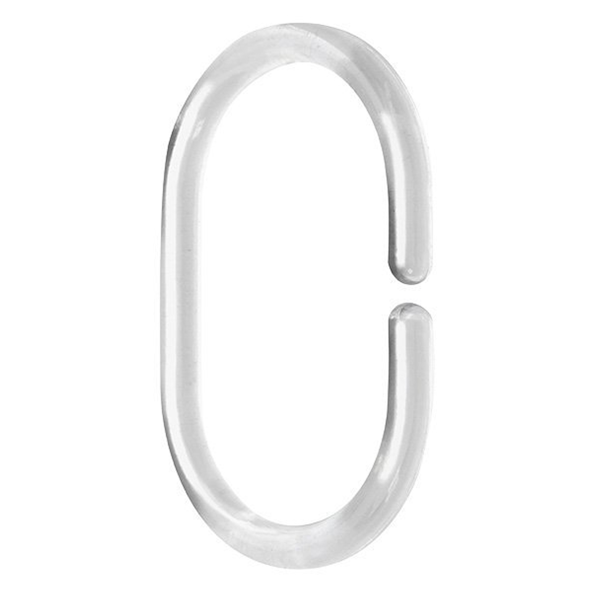 Bruseforhængsring Yono Transparent 12 st