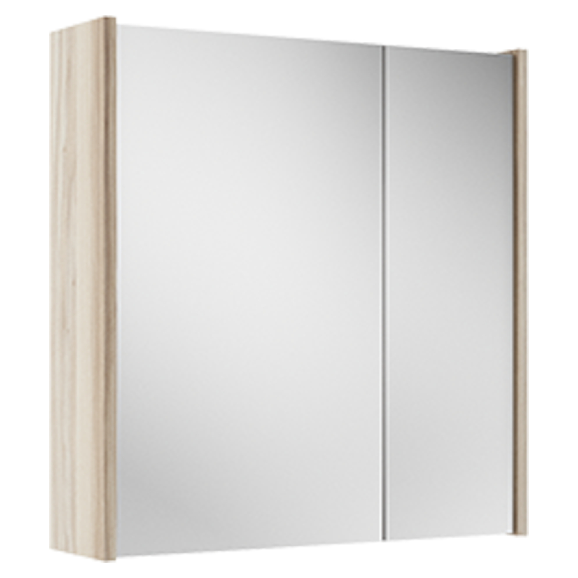 Spejlskab Lumin Træ Beige Mat 60 cm