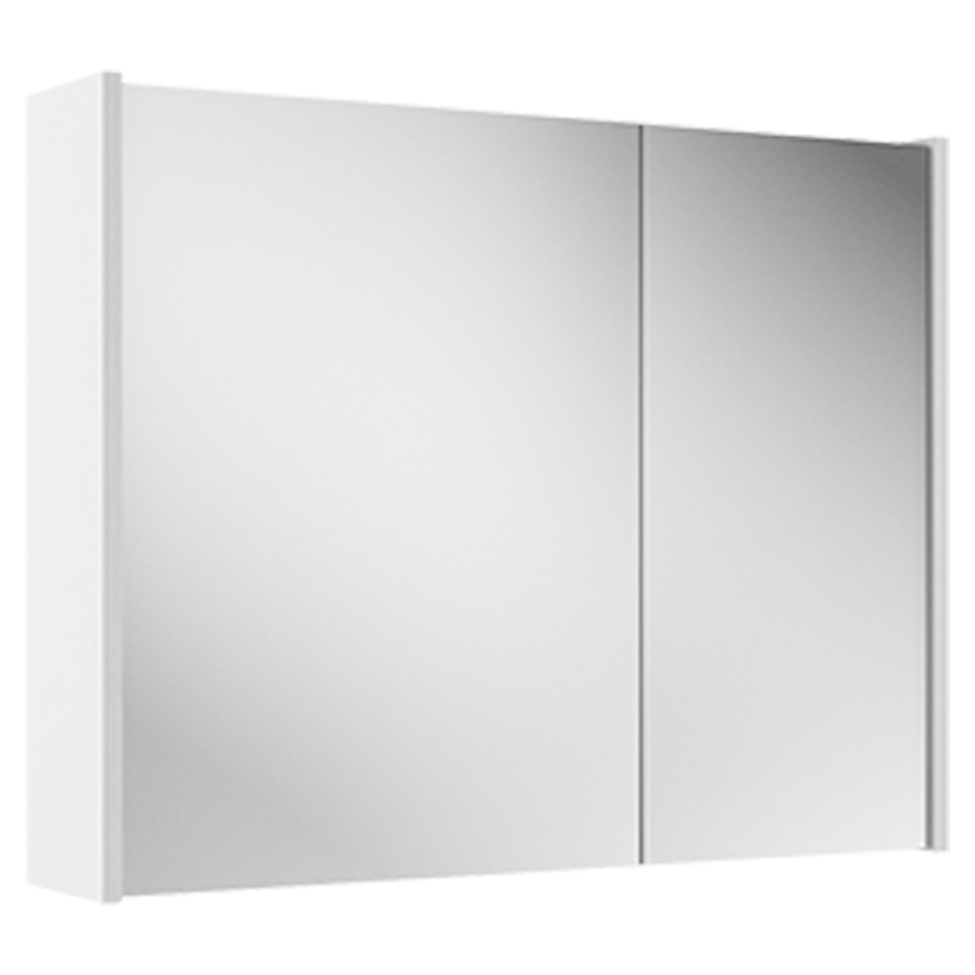 Spejlskab Lumin Hvid Mat 80 cm