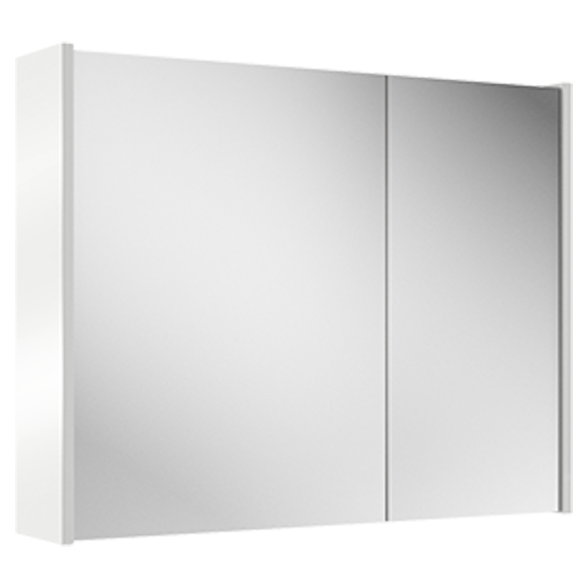 Spejlskab Lumin Hvid Blank 80 cm