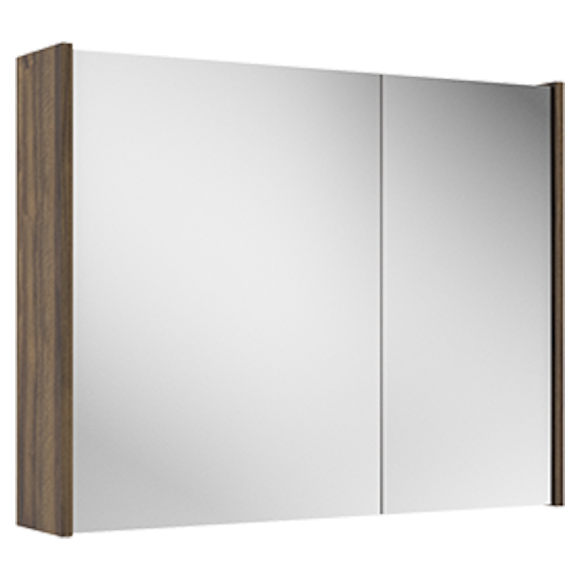 Spejlskab Lumin Valnød Mat 80 cm