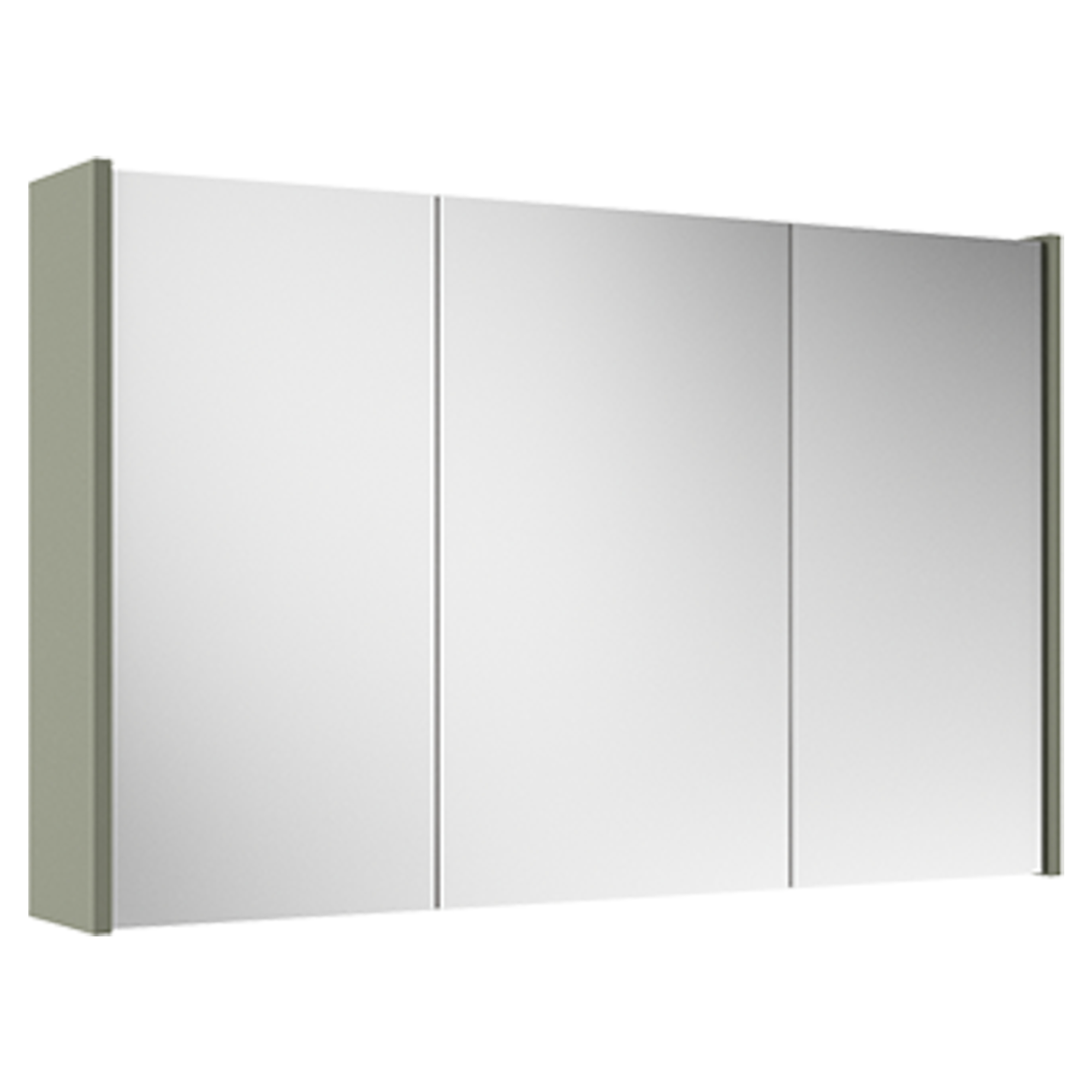 Spejlskab Lumin Oliven Mat 100 cm
