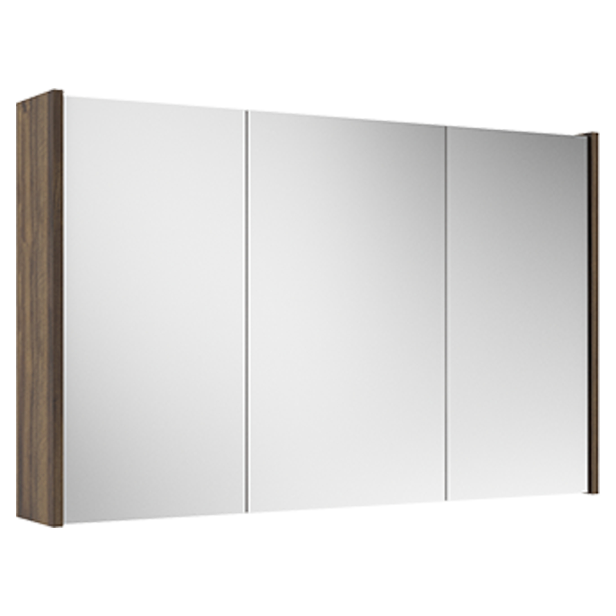 Spejlskab Lumin Valnød Mat 100 cm