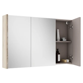 Spejlskab <strong>Lumin</strong>  Træ Beige Mat 100 cm