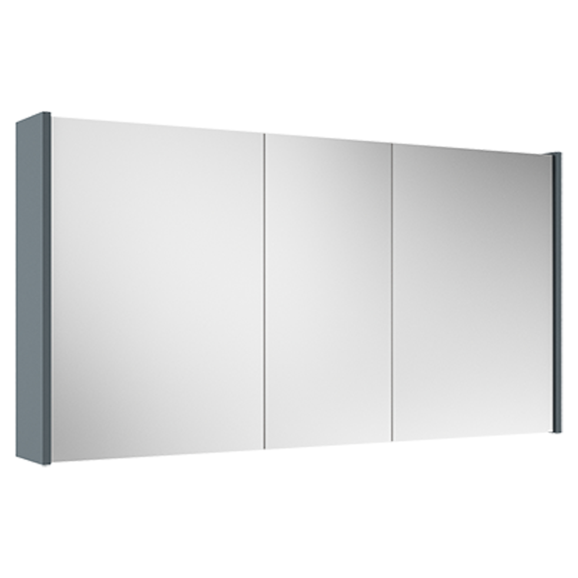 Spejlskab Lumin Blå Mat 120 cm