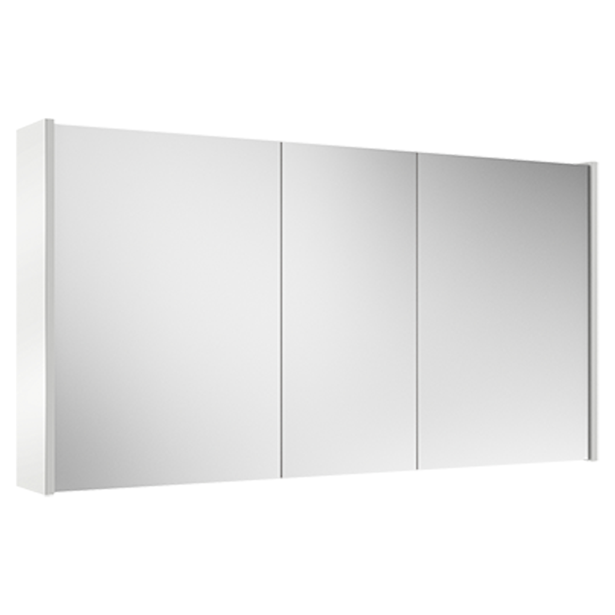 Spejlskab Lumin Hvid Blank 120 cm