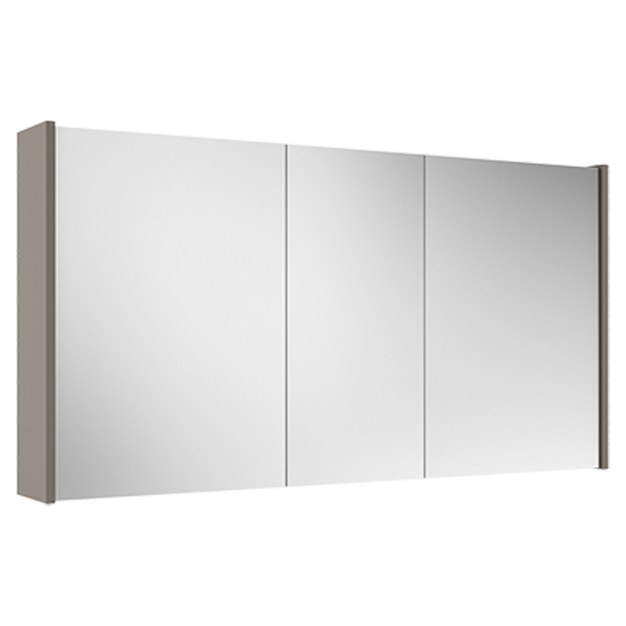 Spejlskab Lumin Grå Mat 120 cm