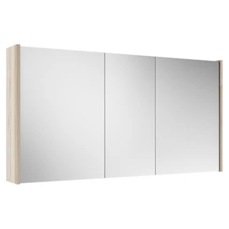 Spejlskab <strong>Lumin</strong>  Træ Beige Mat 120 cm