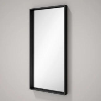 Spejl <strong>Brera</strong>  50x100 cm Sort Mat