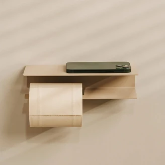 Toiletpapirholder <strong>Sommardopp</strong>  23 cm Beige