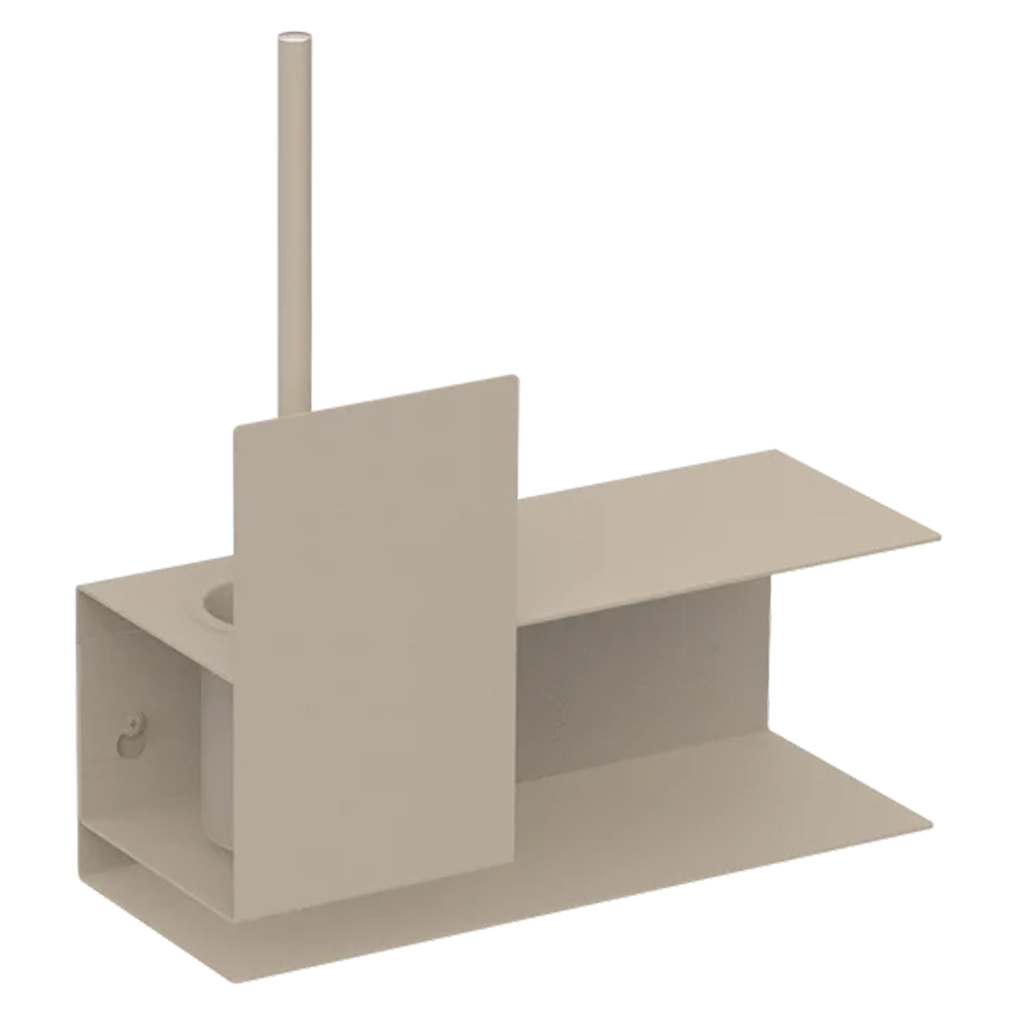 Toiletbørste Sommardopp 37 cm Beige