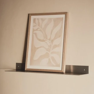 Hylda <strong>Sommardopp</strong>  60x14 cm Krom L-Formet