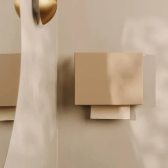 Dispenser til Papirhåndklæder <strong>Sommardopp</strong>  30 cm Beige