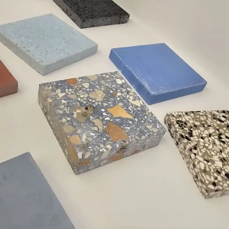 Terrazzo Graniglia Acquamarina Mat 20x20 cm