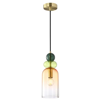 Hængende Lampa <strong>Dorelli</strong>  Orange Blank