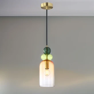Hængende Lampa <strong>Dorelli</strong>  Orange Blank