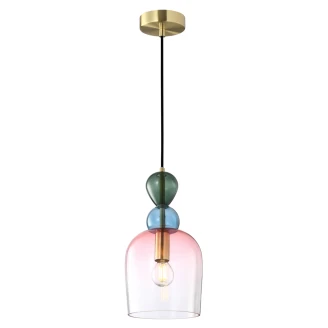 Hængende Lampa <strong>Dorelli</strong>  Rosa Blank