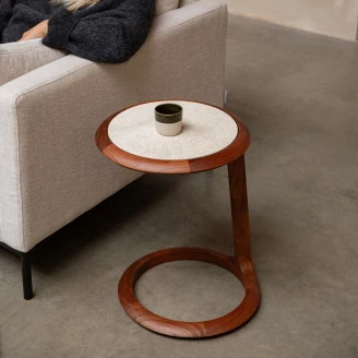 Zuiver Sidebord Doppio Brun