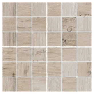 Træklinker Mosaik <strong>Redwood</strong>  Beige Mat 30x30 (5x5) cm