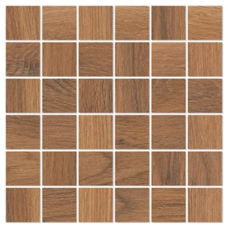 Træklinker Mosaik <strong>Pinewood</strong>  Honning Mat 30x30 (5x5) cm