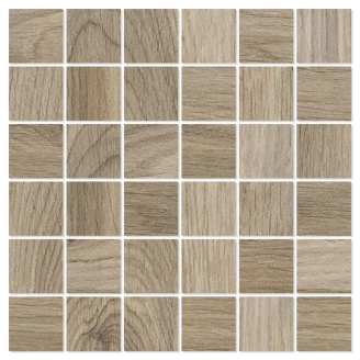 Træklinker Mosaik <strong>Pinewood</strong>  Beige Mat 30x30 (5x5) cm