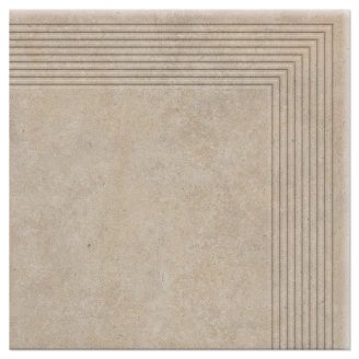 Trappeklinker <strong>Belford</strong>  Beige Hjørne Mat 30x30 cm