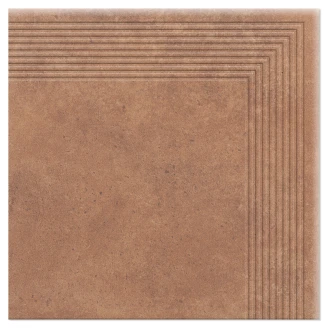 Trappeklinker <strong>Belford</strong>  Terracotta Hjørne Mat 30x30 cm