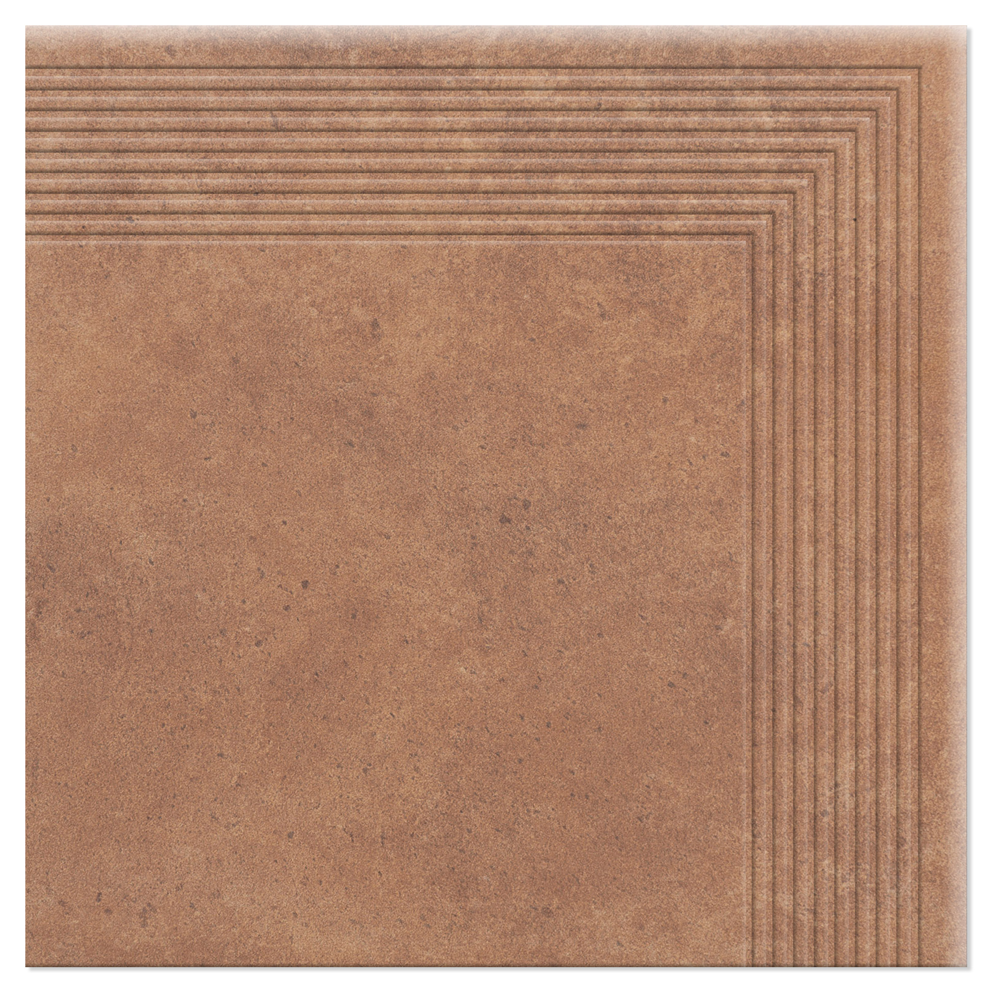 Trappeklinker Belford Terracotta Hjørne Mat 30x30 cm