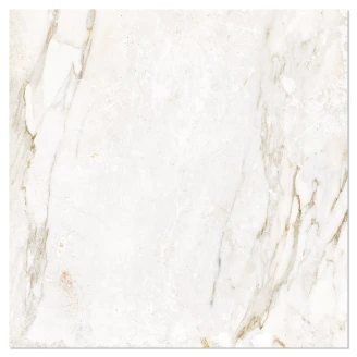 Marmor Klinker <strong>Canterbury</strong>  Cremet Hvid Mat 60x60 cm
