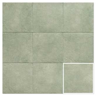 Mainzu Klinker Grean Season Mat 20x20 cm