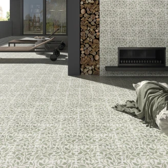 Mainzu Klinker Green Five Mat 20x20 cm