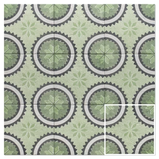 Mainzu Klinker Prairie Mat 20x20 cm