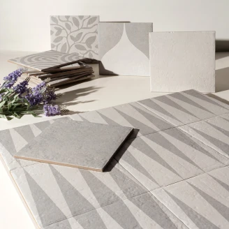 Mainzu Klinker Grey Five Mat 20x20 cm