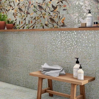 Mainzu Klinker Tiffany Mosaico Mat-Blank 20x20 cm