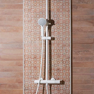 Mainzu Dekor Klinker <strong>Argile</strong>  Rose Mat 15x30 cm