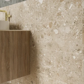 Klinker <strong>Vento</strong>  Mørk Beige Mat 30x60 cm