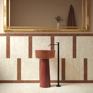 Unicomstarker Klinker <strong>Marmorea</strong>  Botticino Mat 10x60 cm