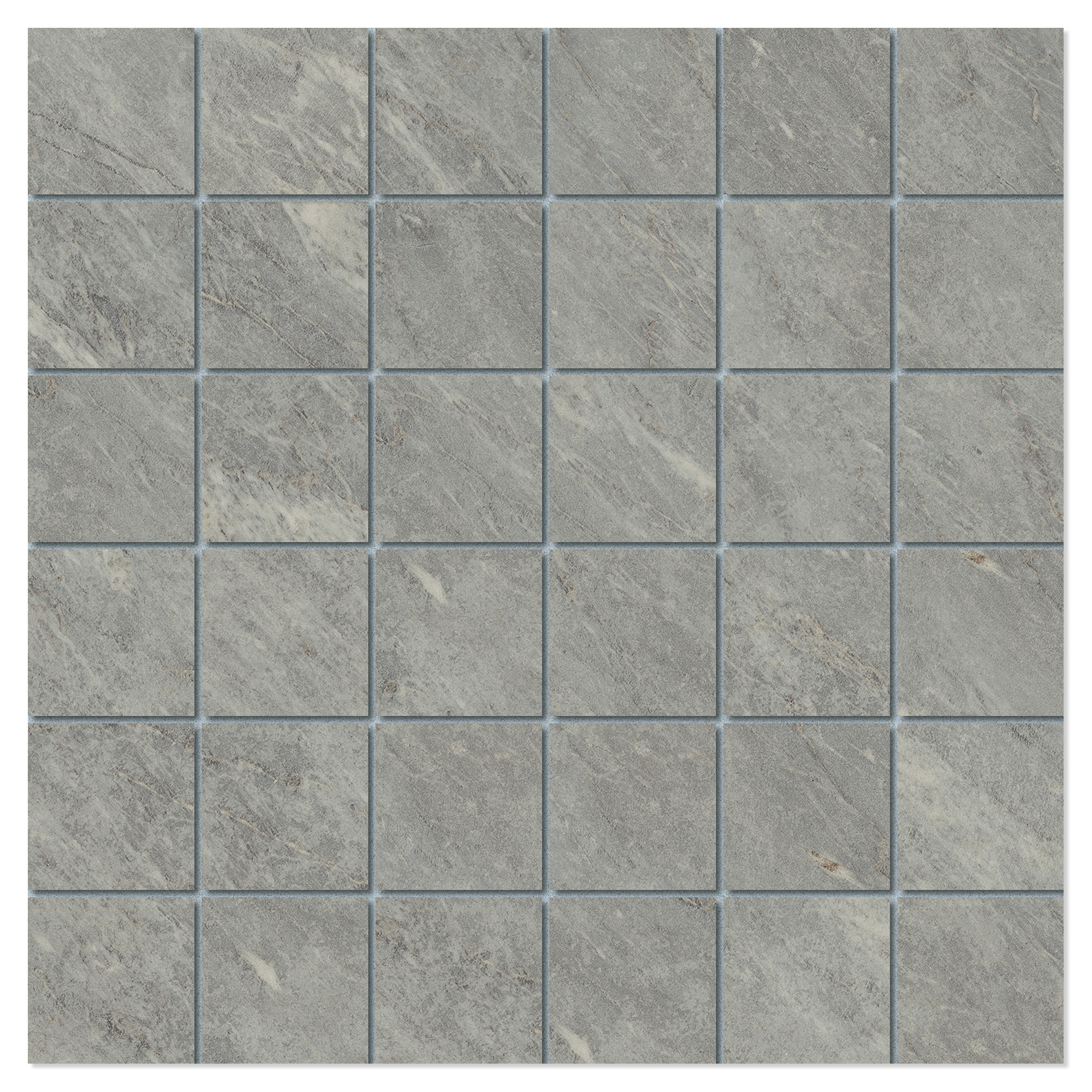 Unicomstarker Mosaik Klinker Marmorea Bardiglio Mat 30x30 (5x5) cm