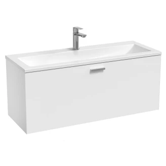 Ravak Håndvaskskab <strong>Clear</strong>  Hvid Blank 80 cm med Vask