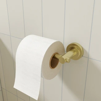 Toiletpapirholder <strong>Temisto</strong>  Guld Mat