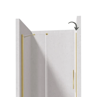 Profil til Brusevæg <strong>Prizma</strong>  Gold Blank