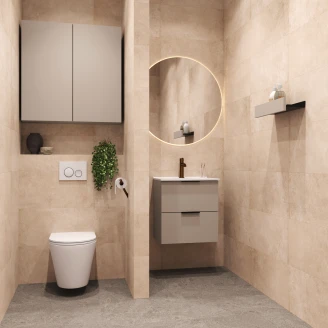 Klinker <strong>Archetype</strong>  Lys Beige Mat 30x61 cm