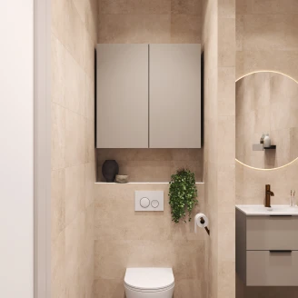 Toiletpapirholder <strong>Silia</strong> Bronze Mat