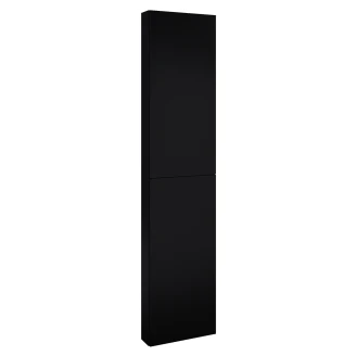 Vægskab <strong>Unity</strong>  med To Døre Sort Mat 40x12.6x180 cm