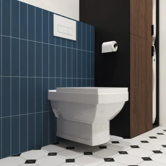 Væghængt Toilet <strong>Mayfair</strong>  Hvid Blank