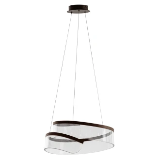 Hængende Lampe <strong>Ravena</strong>  Brun Mat