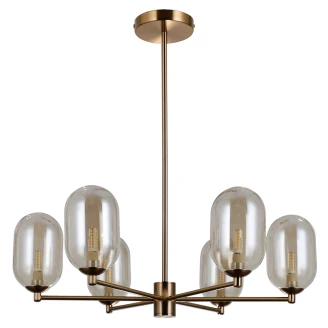 Hængende Lampe <strong>Perlano</strong>  Hexa Antikbronze Blank